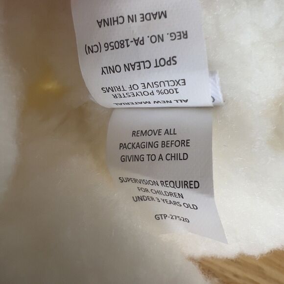 Mud Pie 10” Musical Prayer White Lamb/ Cross Plush Sings “Jesus Loves Me” Easter - Picture 8 of 9